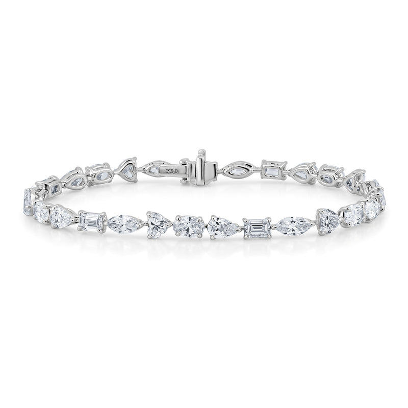 Mixed Shape Diamond Bracelet | 8.54tw