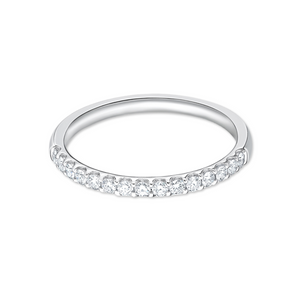 Round Diamond Half Eternity Band | .28tw