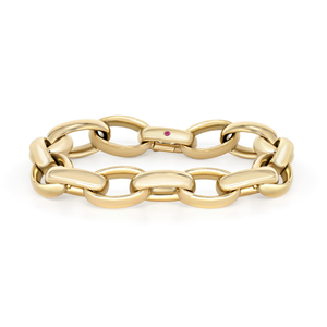 Large Oval Classic Oro Link Bracelet