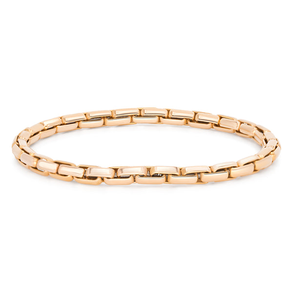 Fancy Oval Link Stretch Bracelet