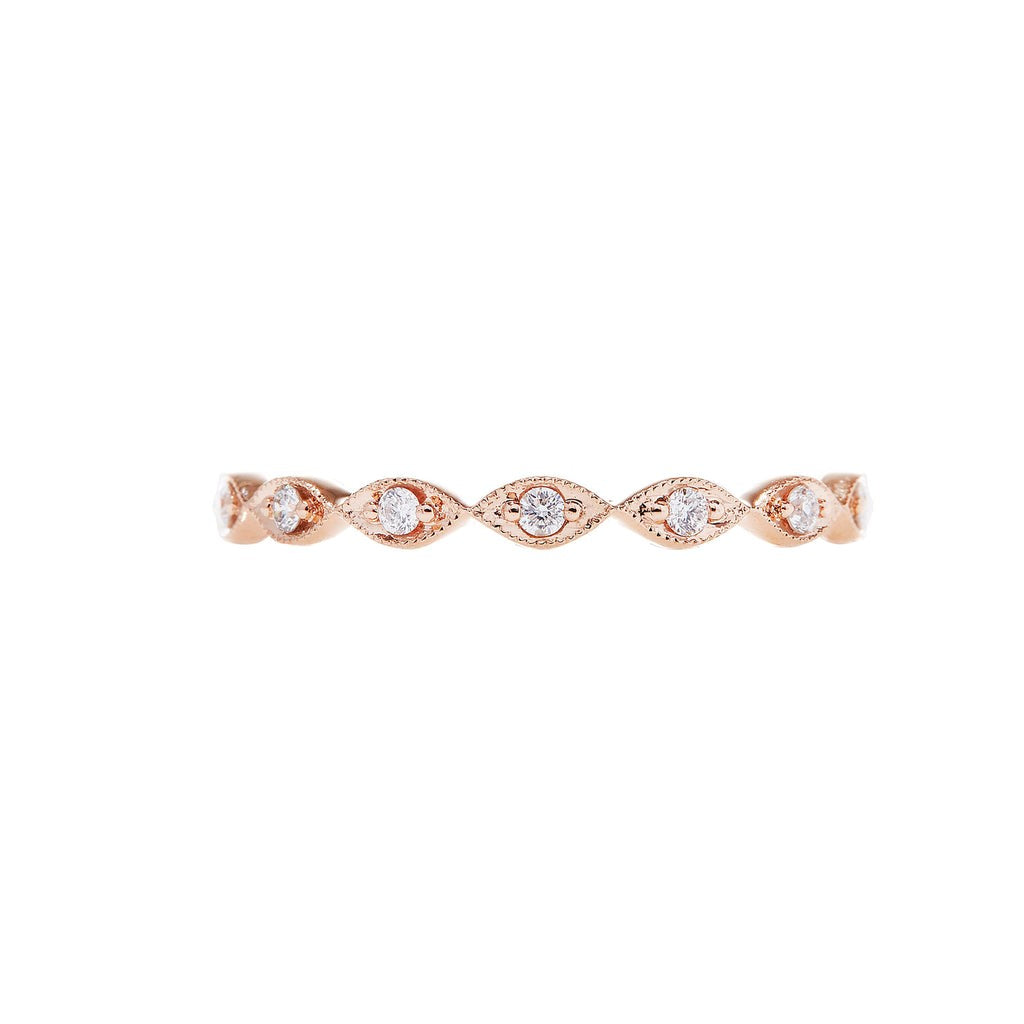 White Diamond Band | .16tw