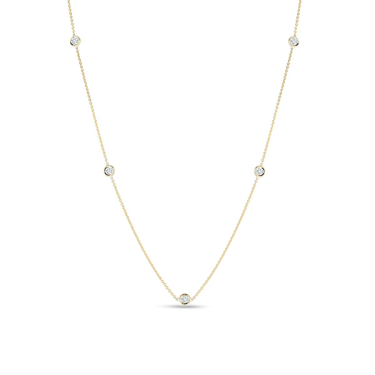Diamonds by the Inch Five Station Necklace