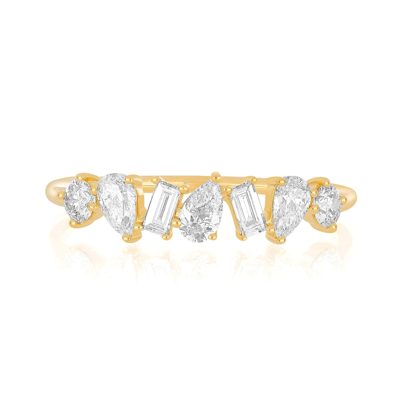 Multi Shape Diamond Band | .57tw