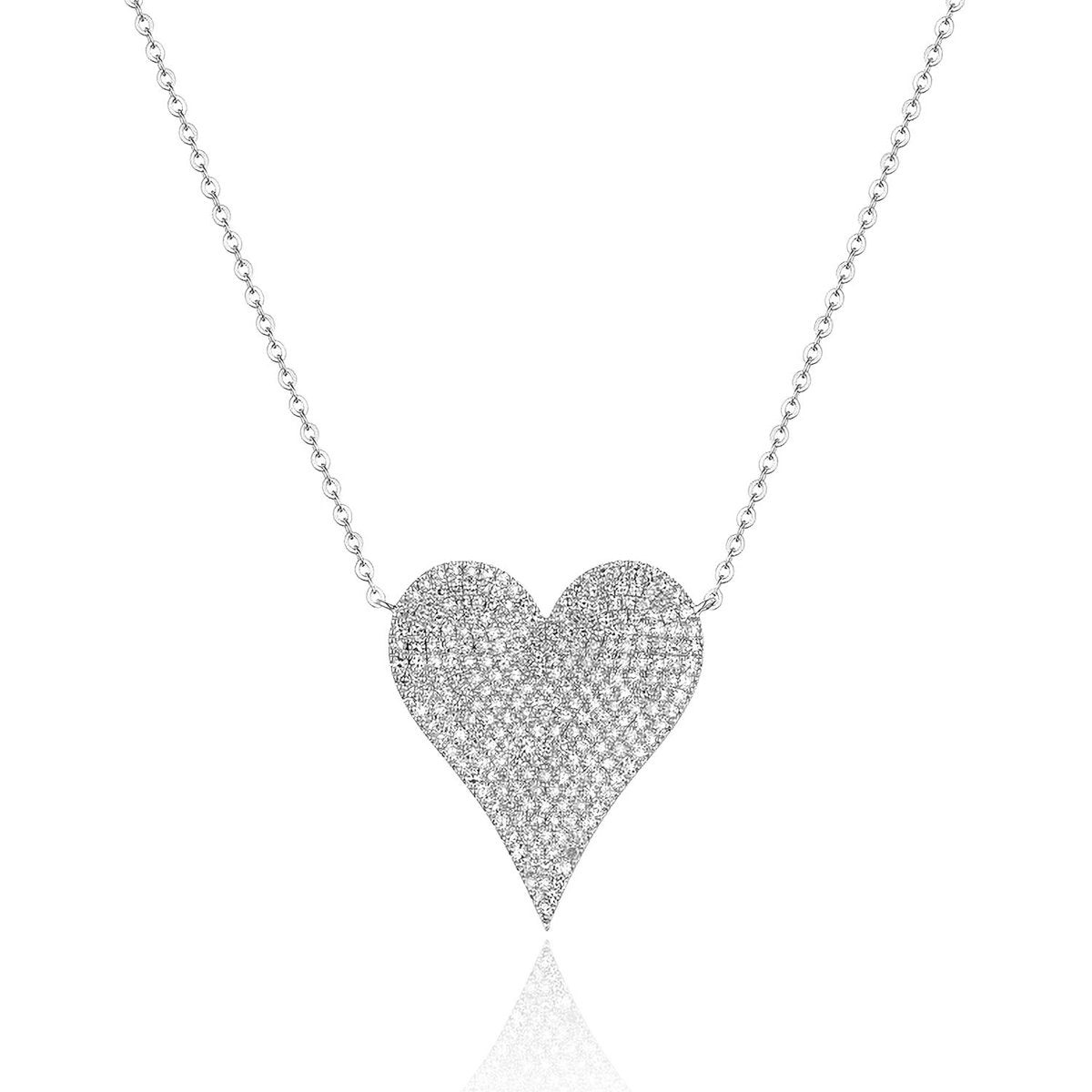 Large Diamond Pavé Heart