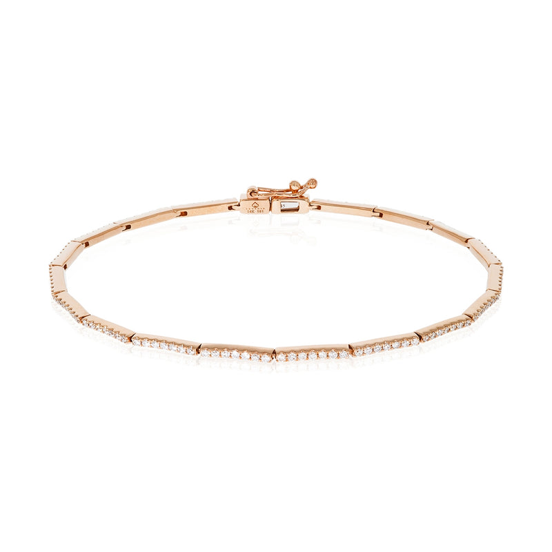 Bar Diamond Tennis Bracelet | .92tw