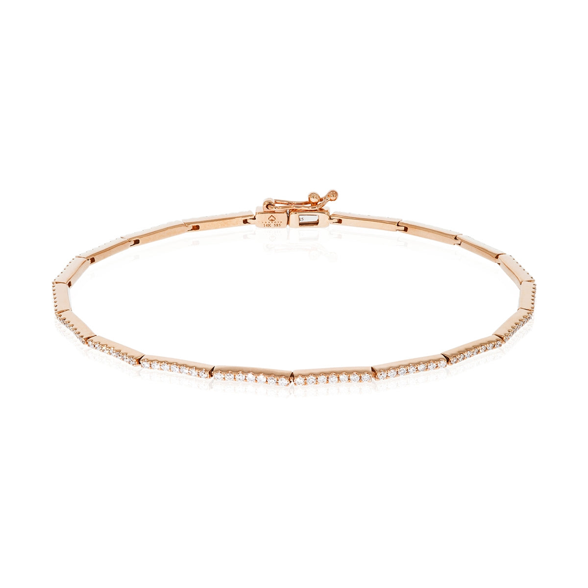 Bar Diamond Tennis Bracelet | .92tw