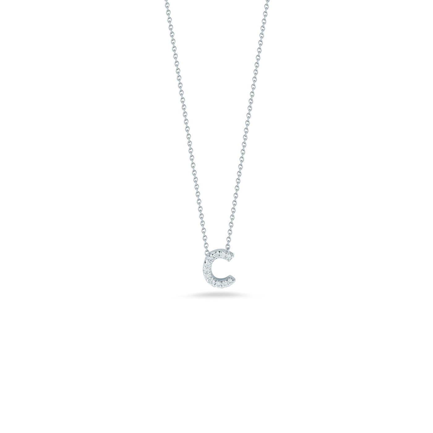 Diamond Love Letter "C" Necklace