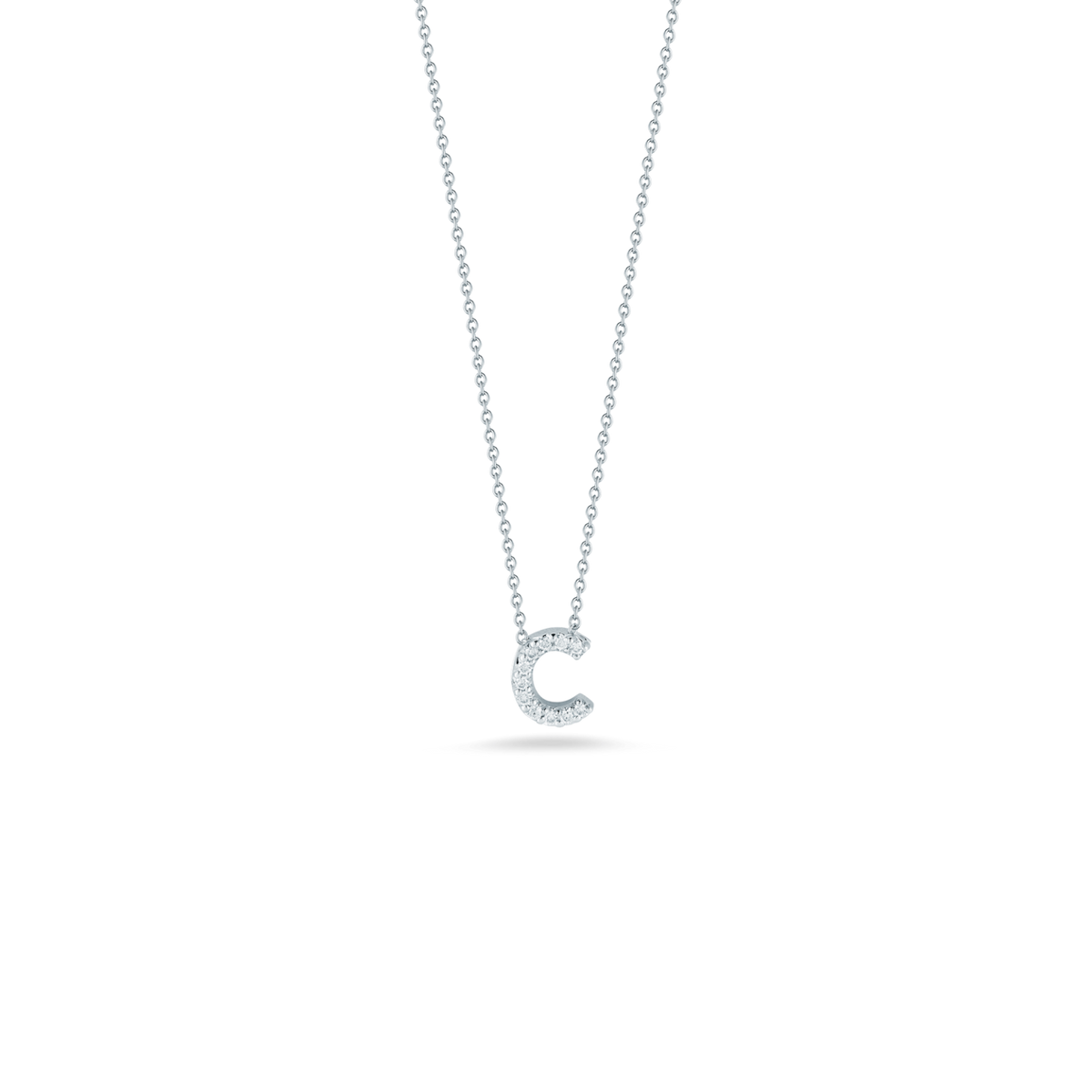Diamond Love Letter "C" Necklace
