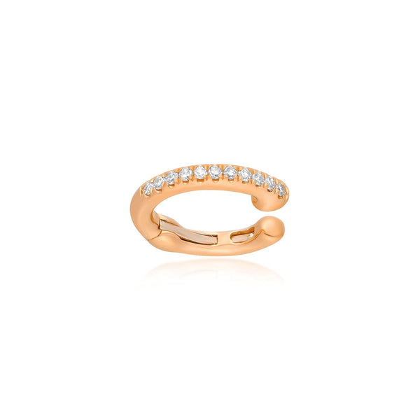 Single Diamond Ear Cuff