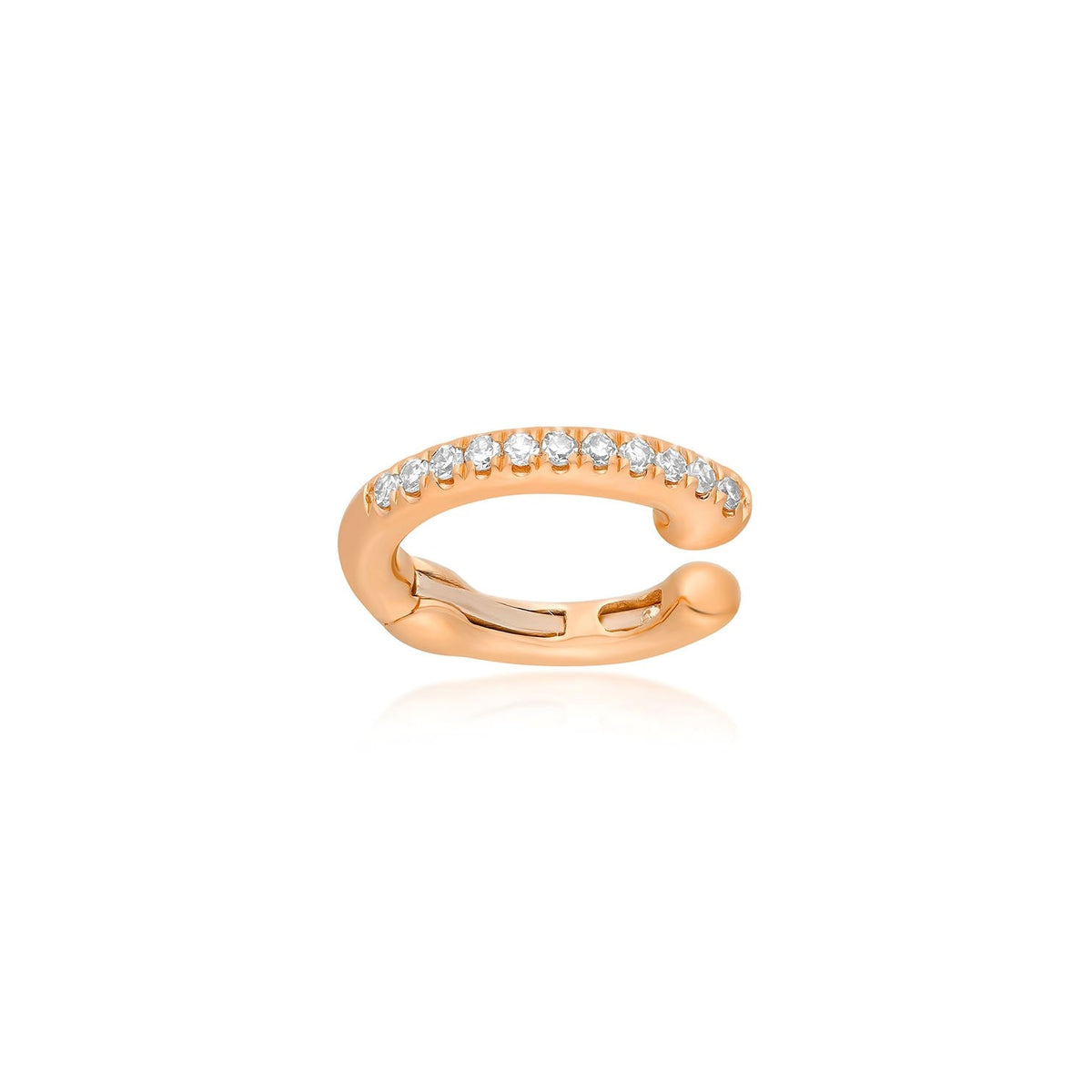 Single Diamond Ear Cuff