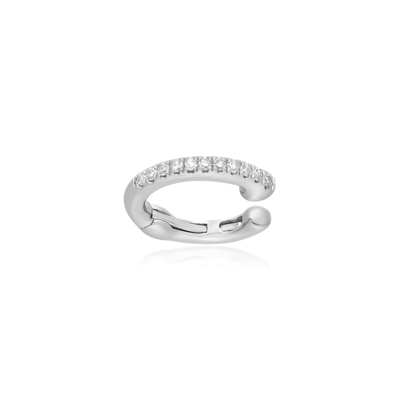 Single Diamond Ear Cuff