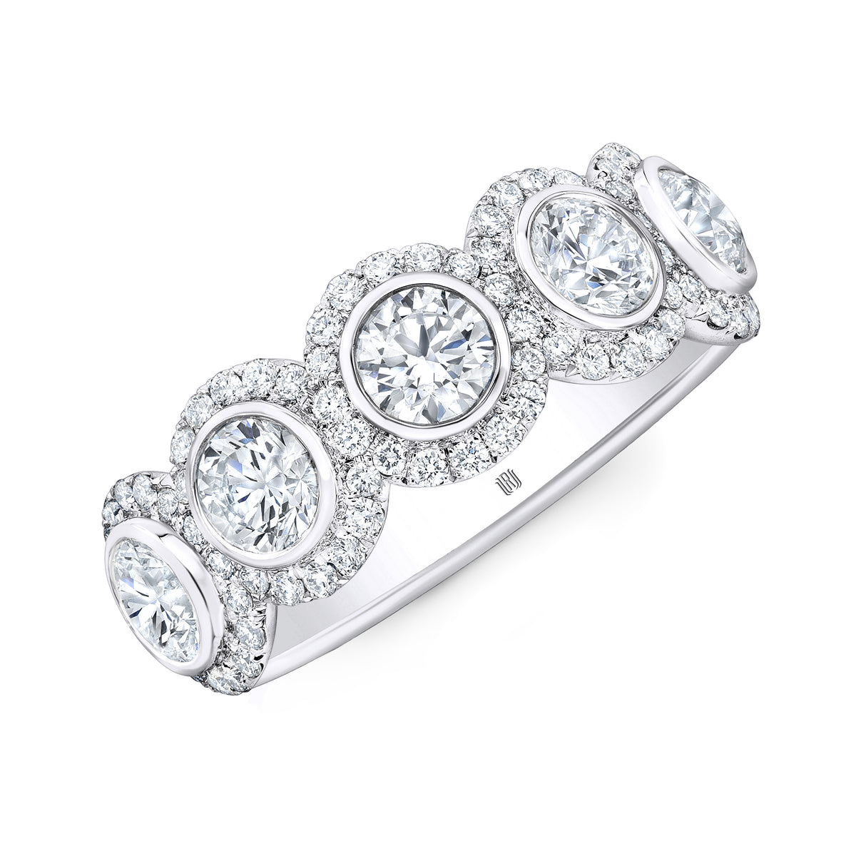 Round Brilliant Diamond Band | 2.04tw
