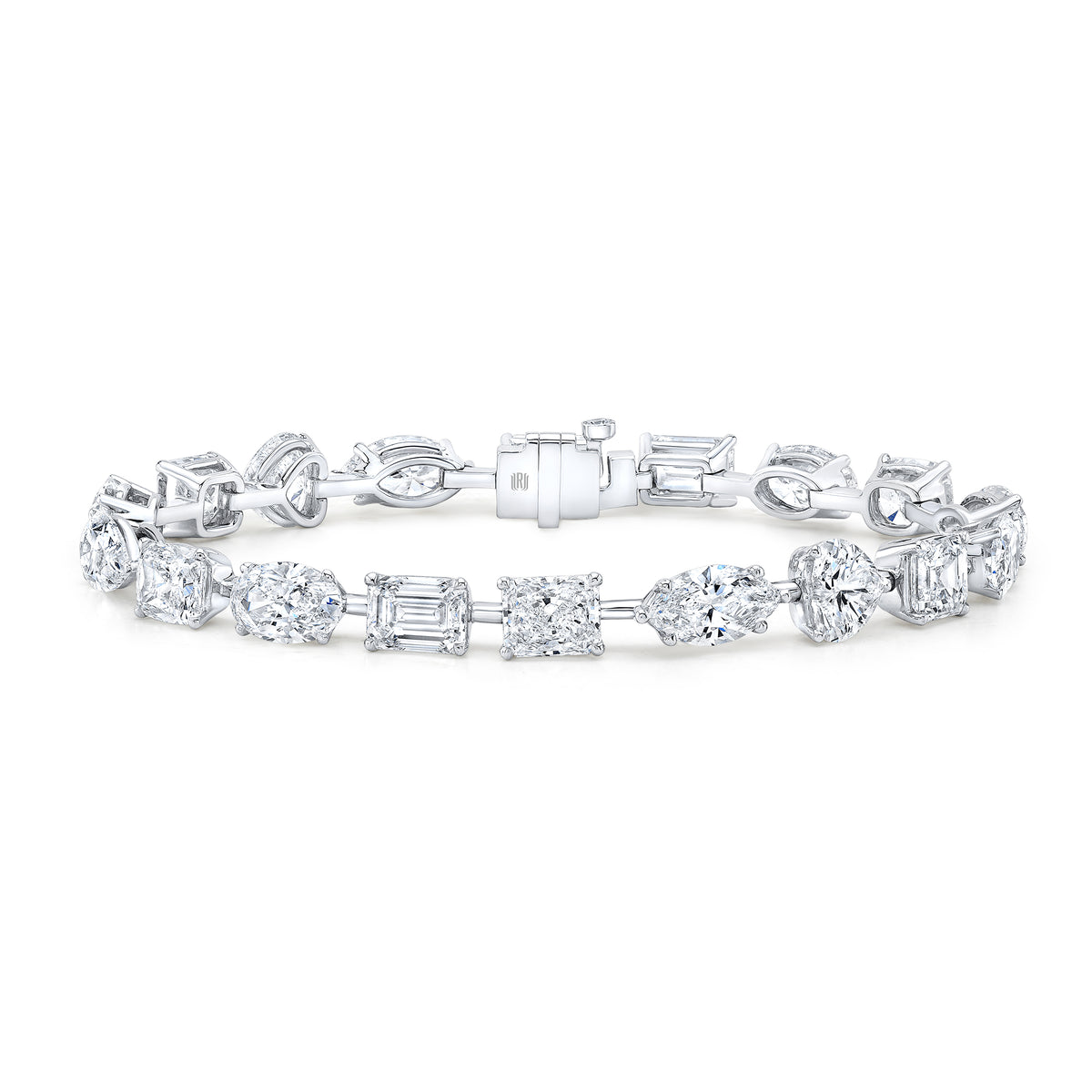 Multi Shape Diamond Tennis Bracelet | 8.49tw