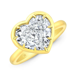 Heart Shape Diamond Ring | 3.57ct