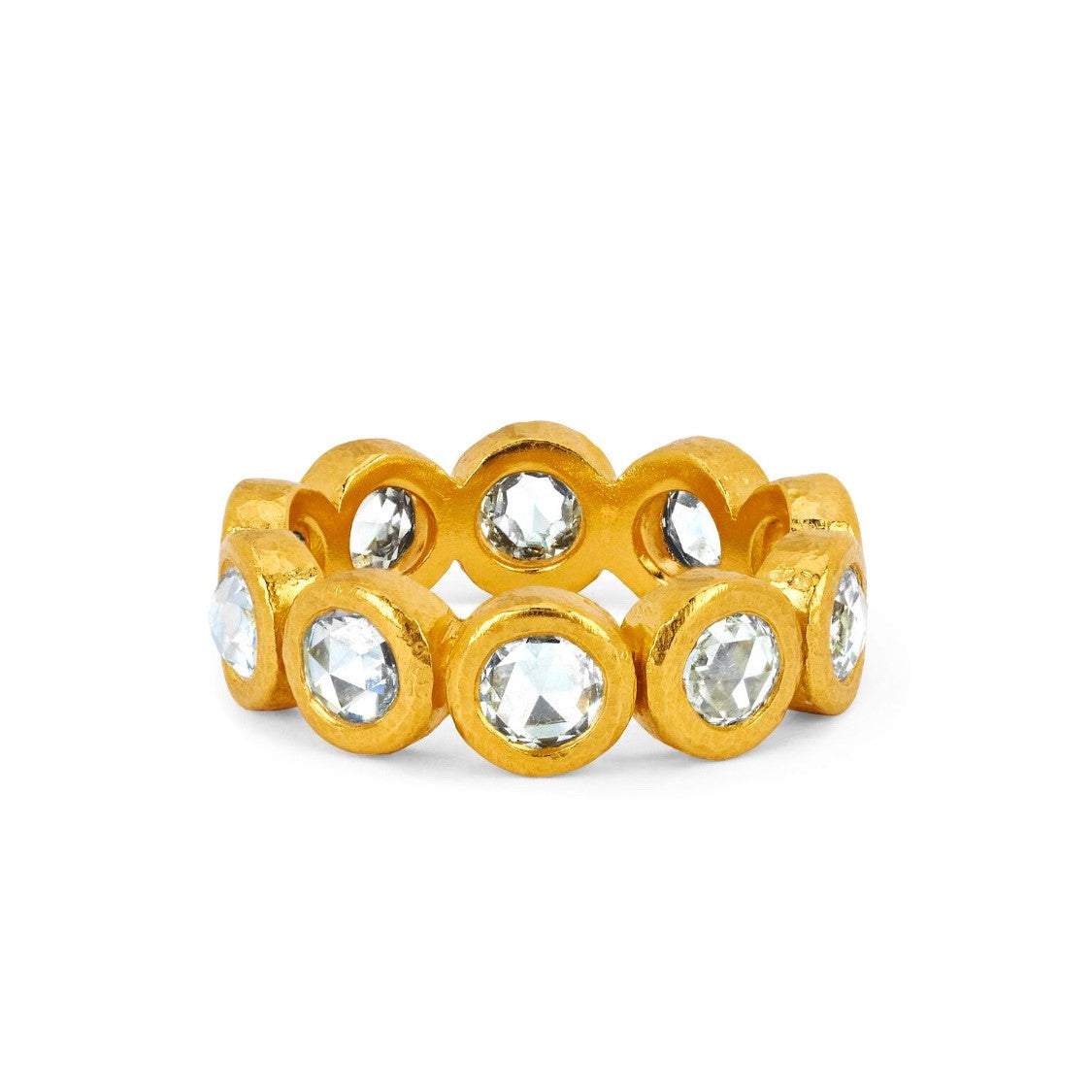 Rose Cut Diamond Band