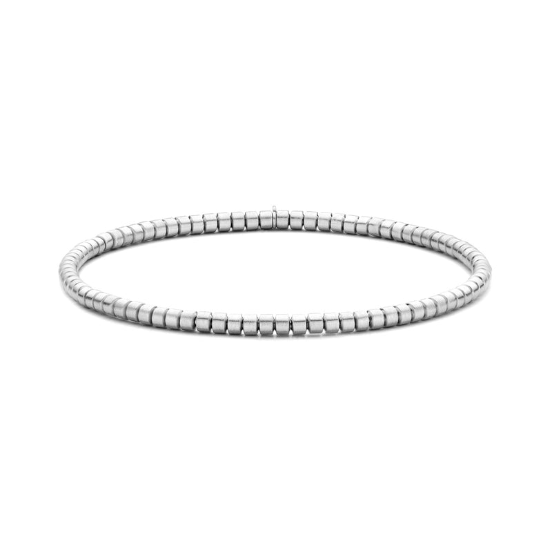 Stretch Flat Bead Bracelet