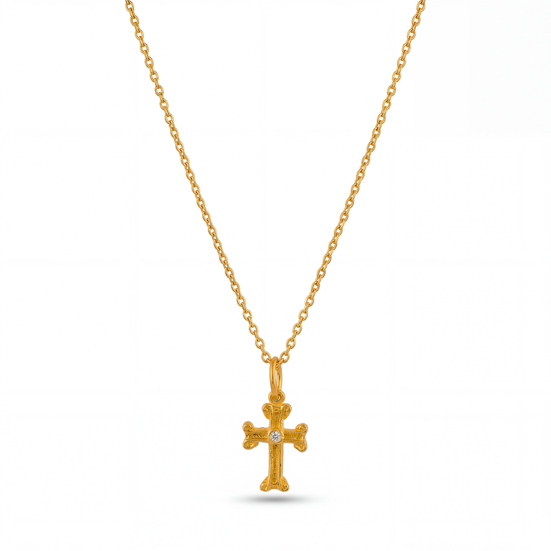 Cross Pendant | .02ct