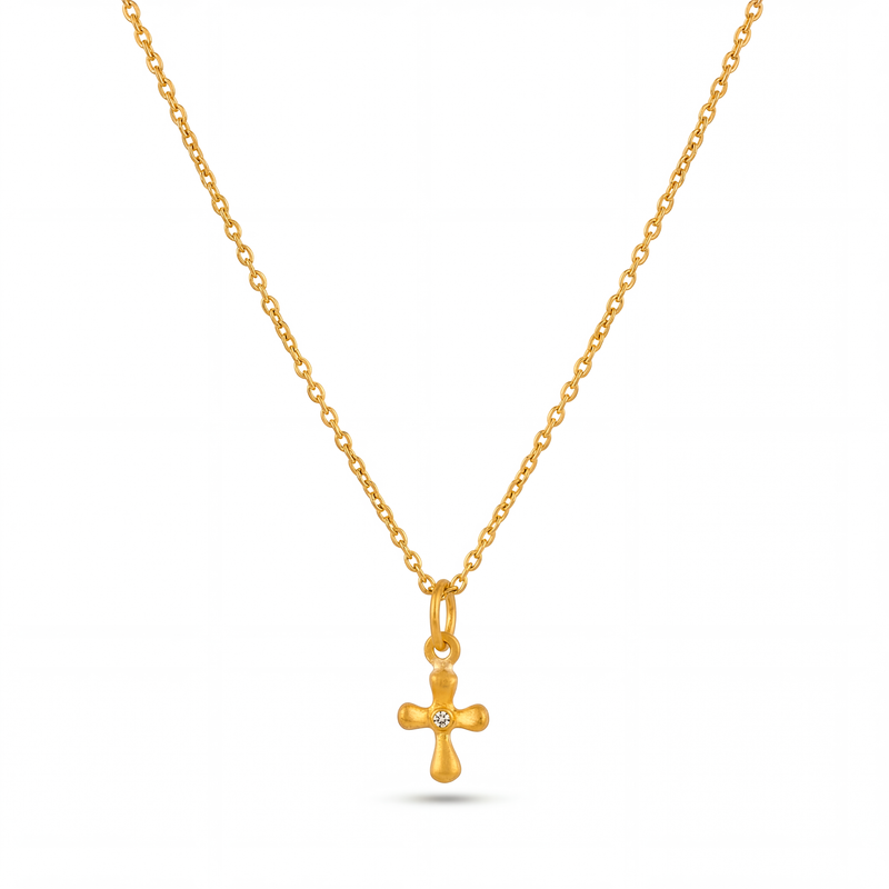 Cross Pendant | .02ct