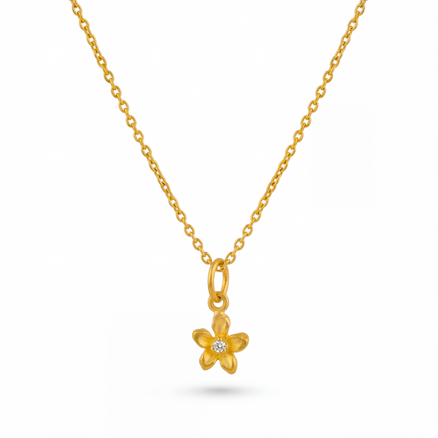 Flower Pendant | .02ct