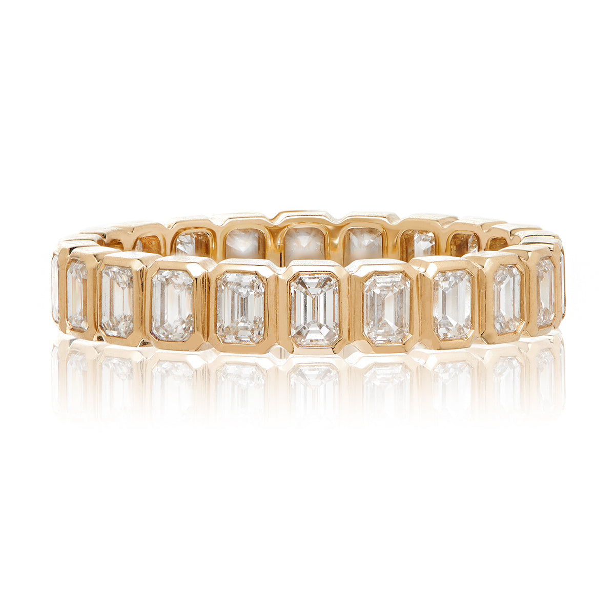 Emerald Cut Diamond Eternity Band | 1.68tw