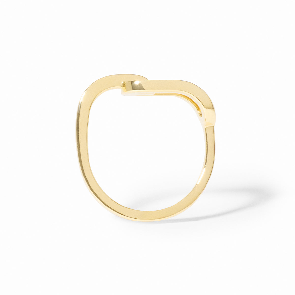 Small Maillon Diamond Loop Ring | 0.12tw