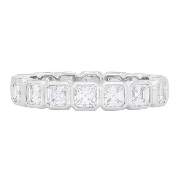 Asscher Cut Diamond Eternity Band