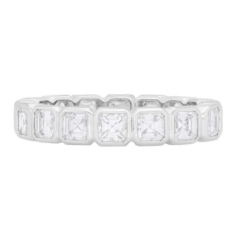 Asscher Cut Diamond Eternity Band