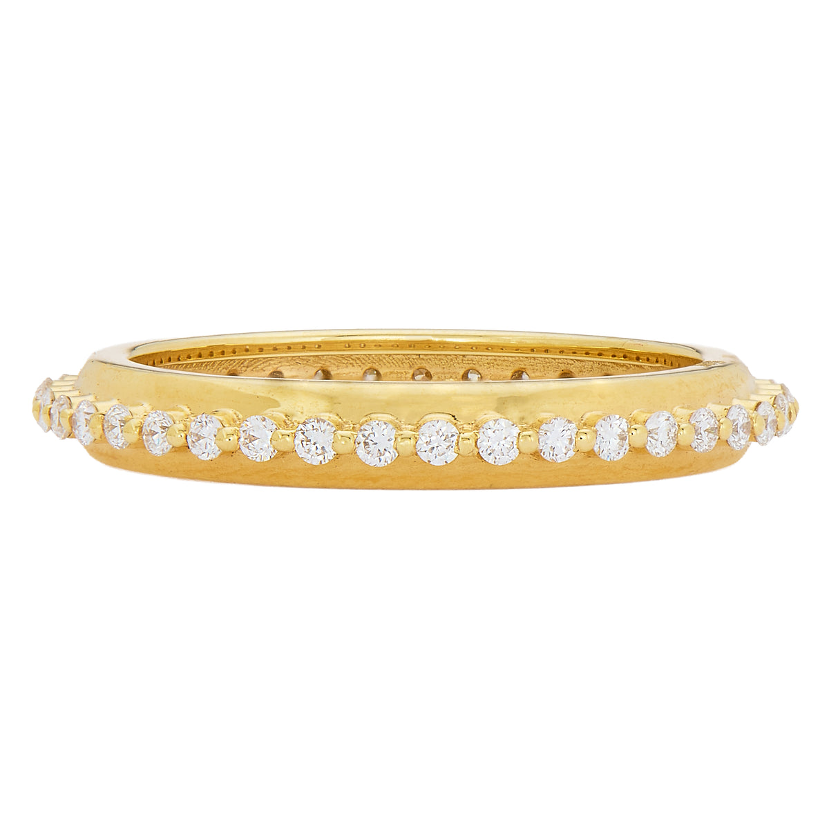 Textured Diamond Band