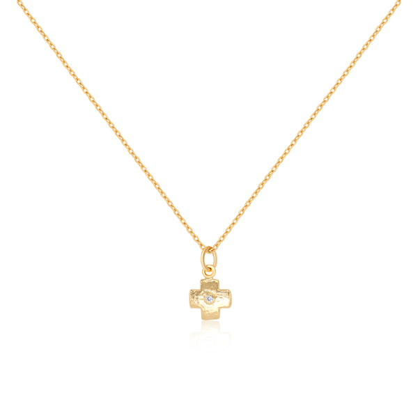 24K Cross Charms