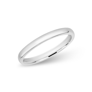 Essential 18K White Gold Band
