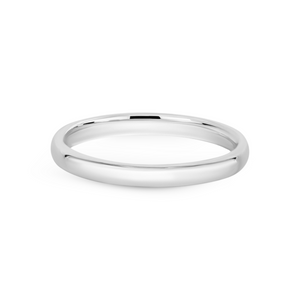 Essential 18K White Gold Band