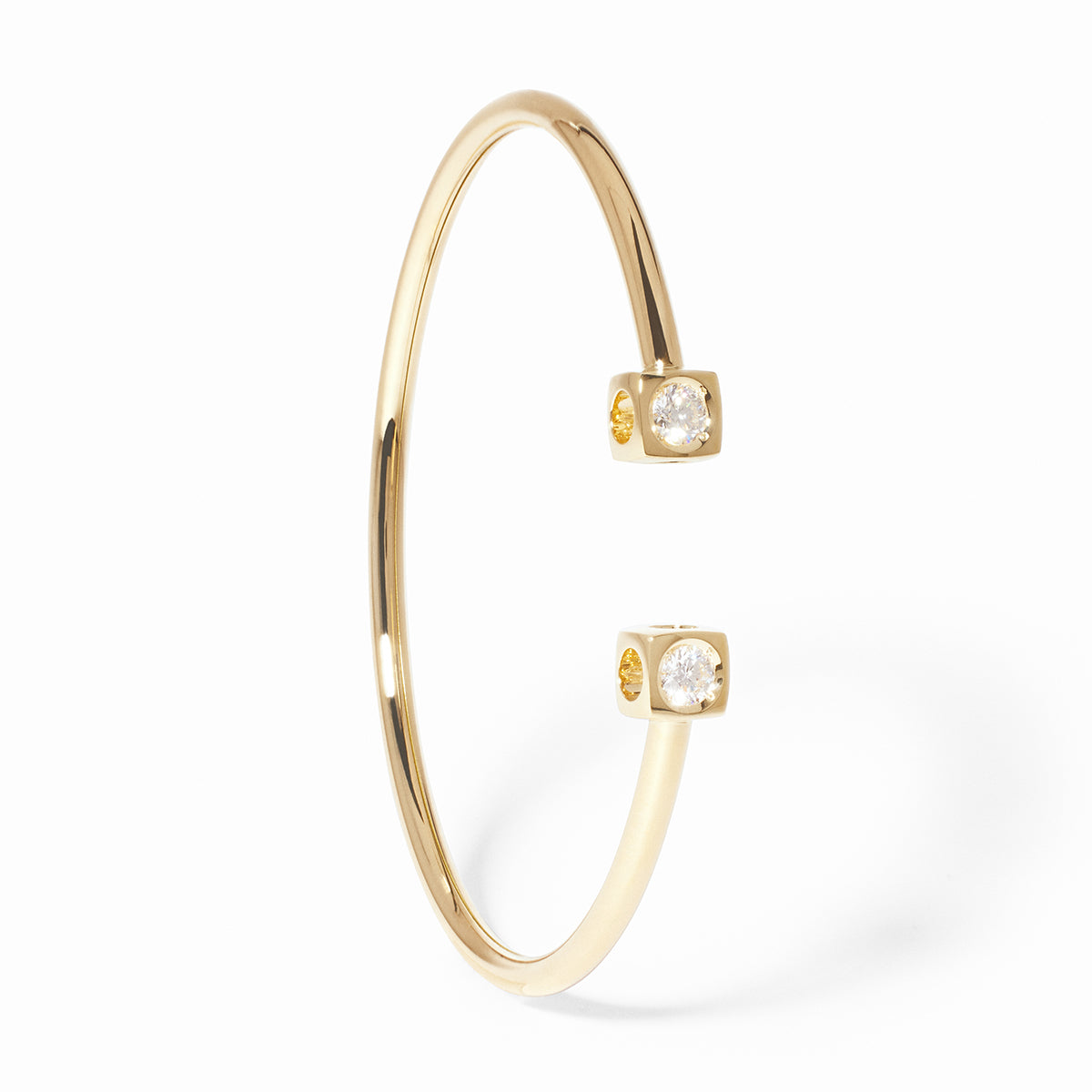 Large Le Cube Diamond Bracelet | 0.44tw