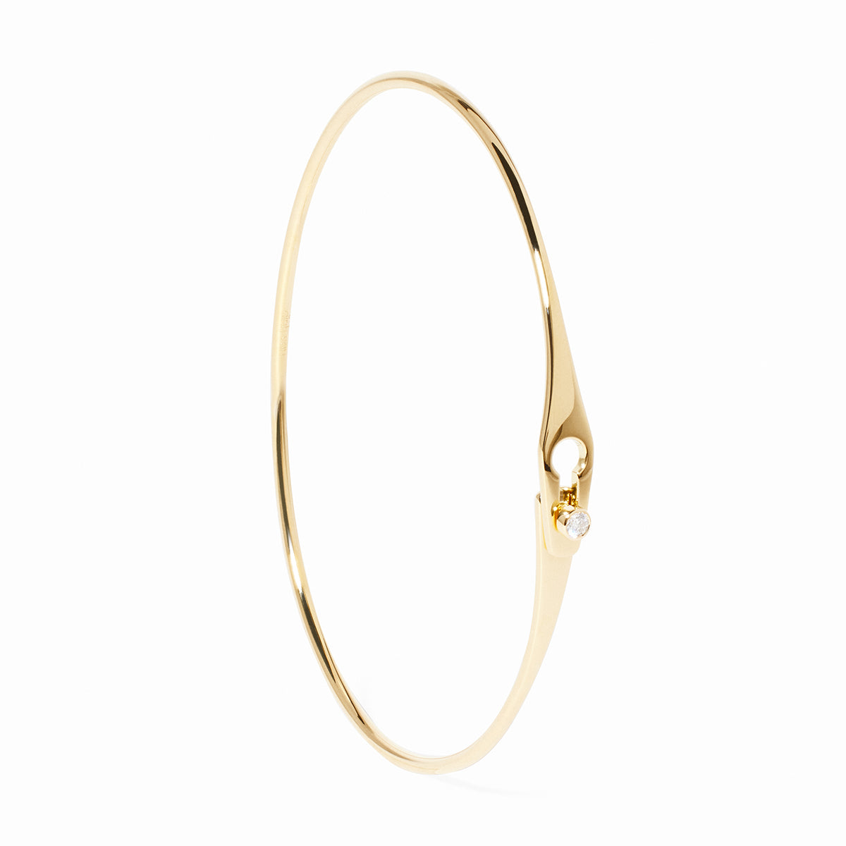 Serrure Thin Diamond Bangle | 0.04ct