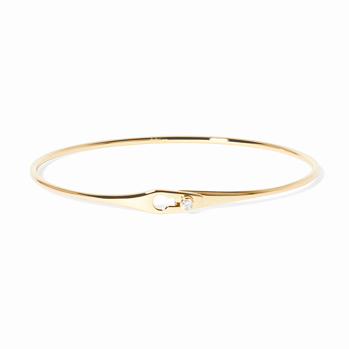 Serrure Thin Diamond Bangle | 0.04ct