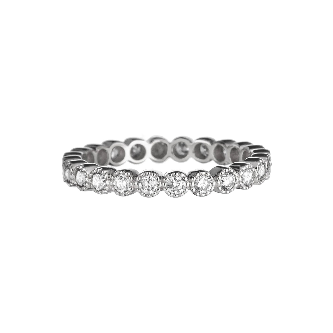 Milgrain Set Diamond Band | .66tw