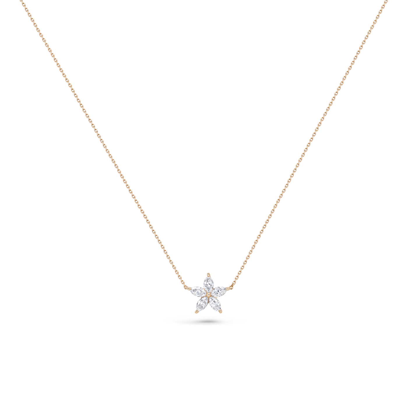 Marquise Diamond Star Pendant