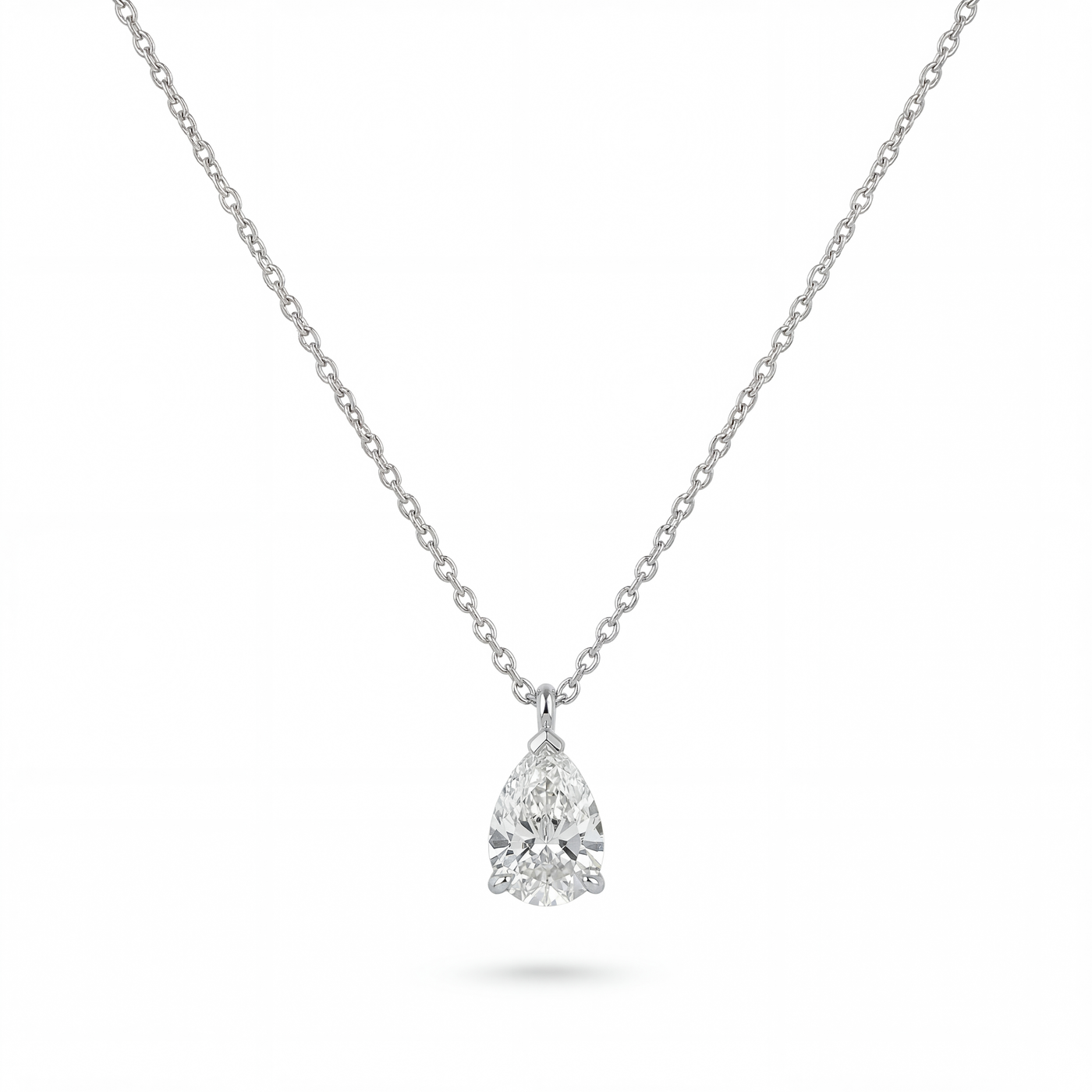 Pear Shape Diamond Pendant | .52ct
