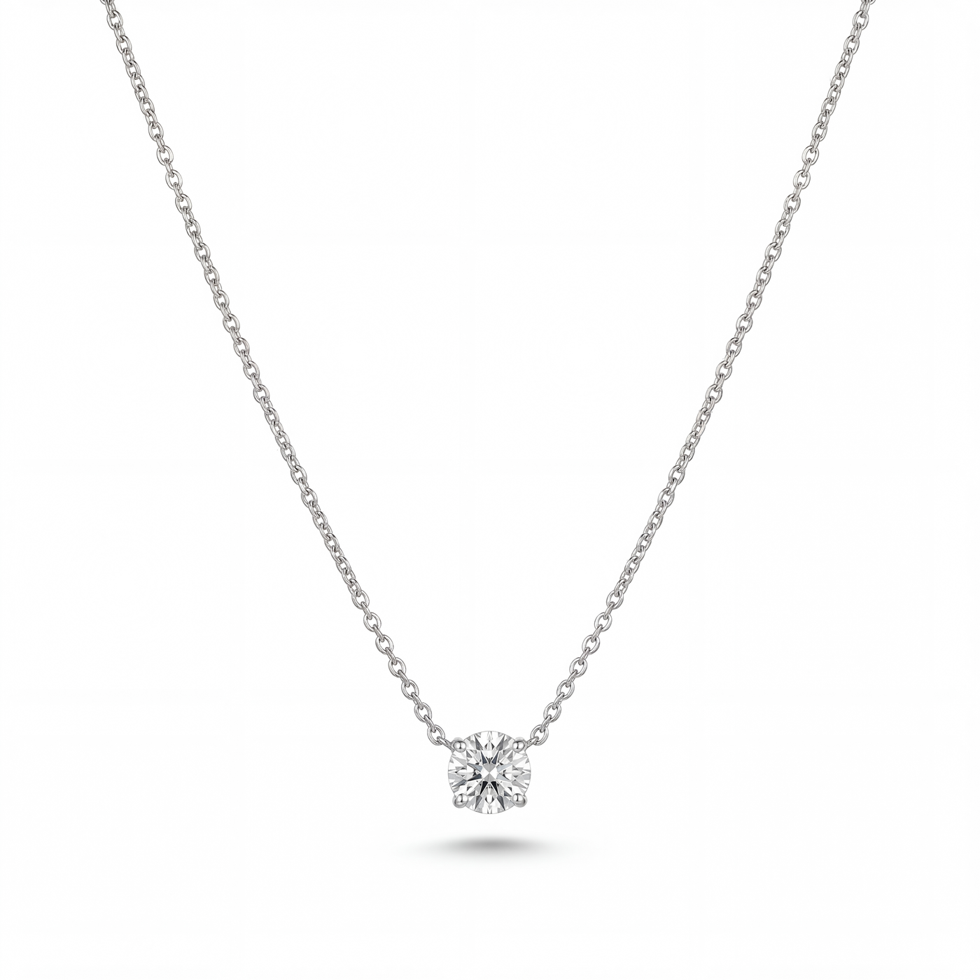 Round Brilliant Diamond Pendant | .52ct