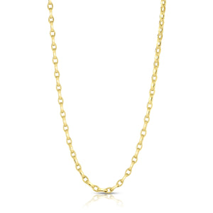 Almond Link Necklace