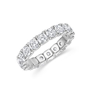 U Prong Diamond Eternity Band | 3.28tw