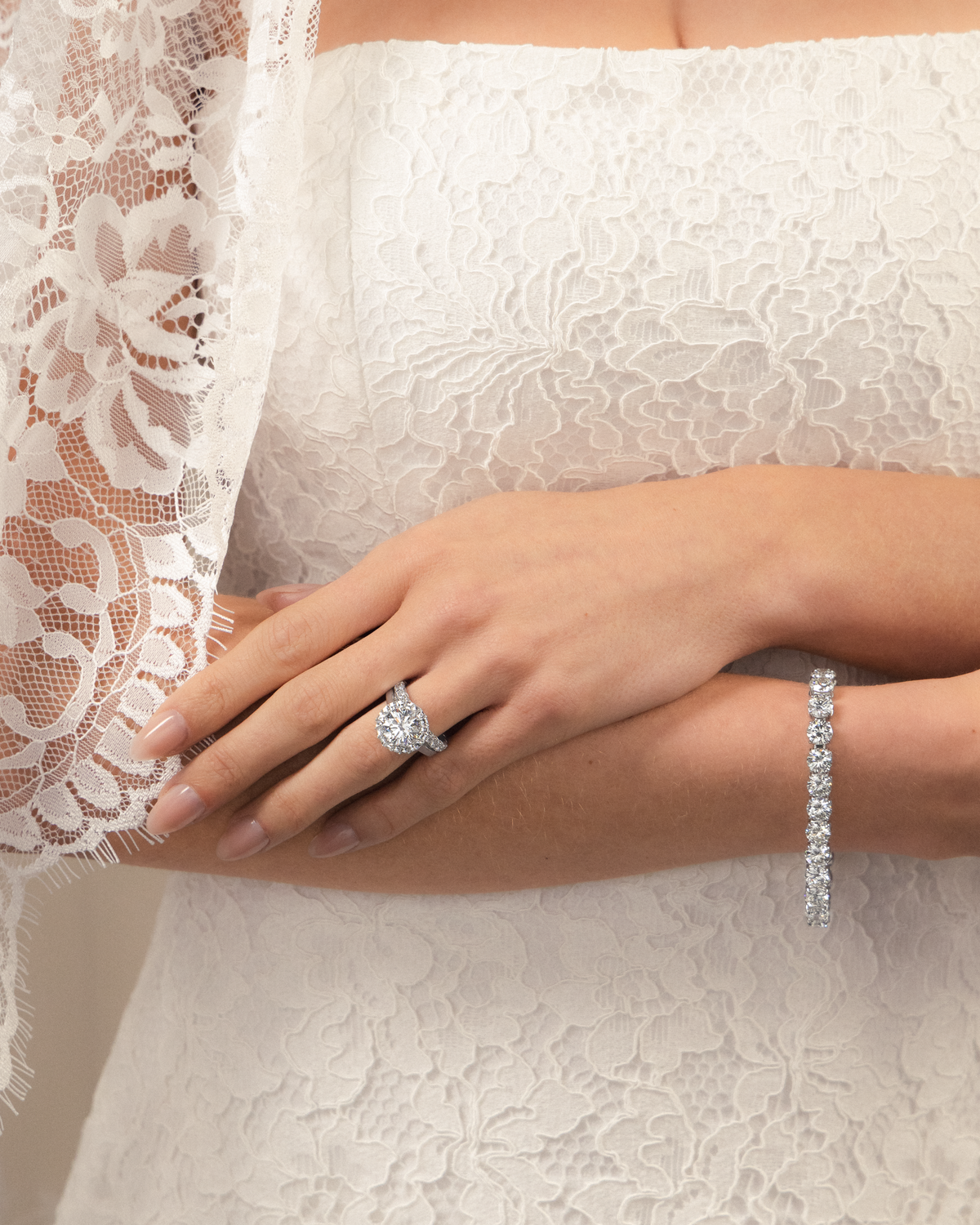 Round Diamond Tennis Bracelet | 27.36tw