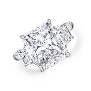 3 Stone Diamond Ring | 8.11tw