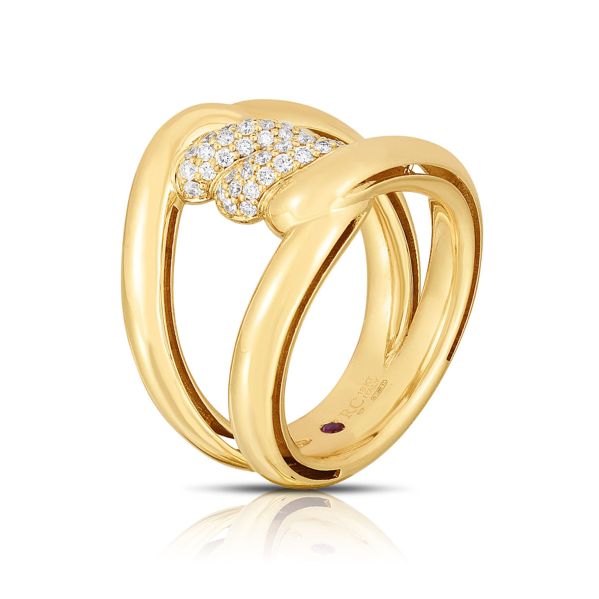 Cialoma Diamond Accent Knot Ring