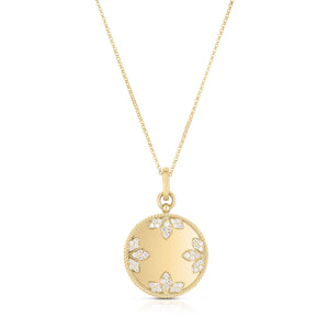 Venetian Medallions Large Diamond Necklace