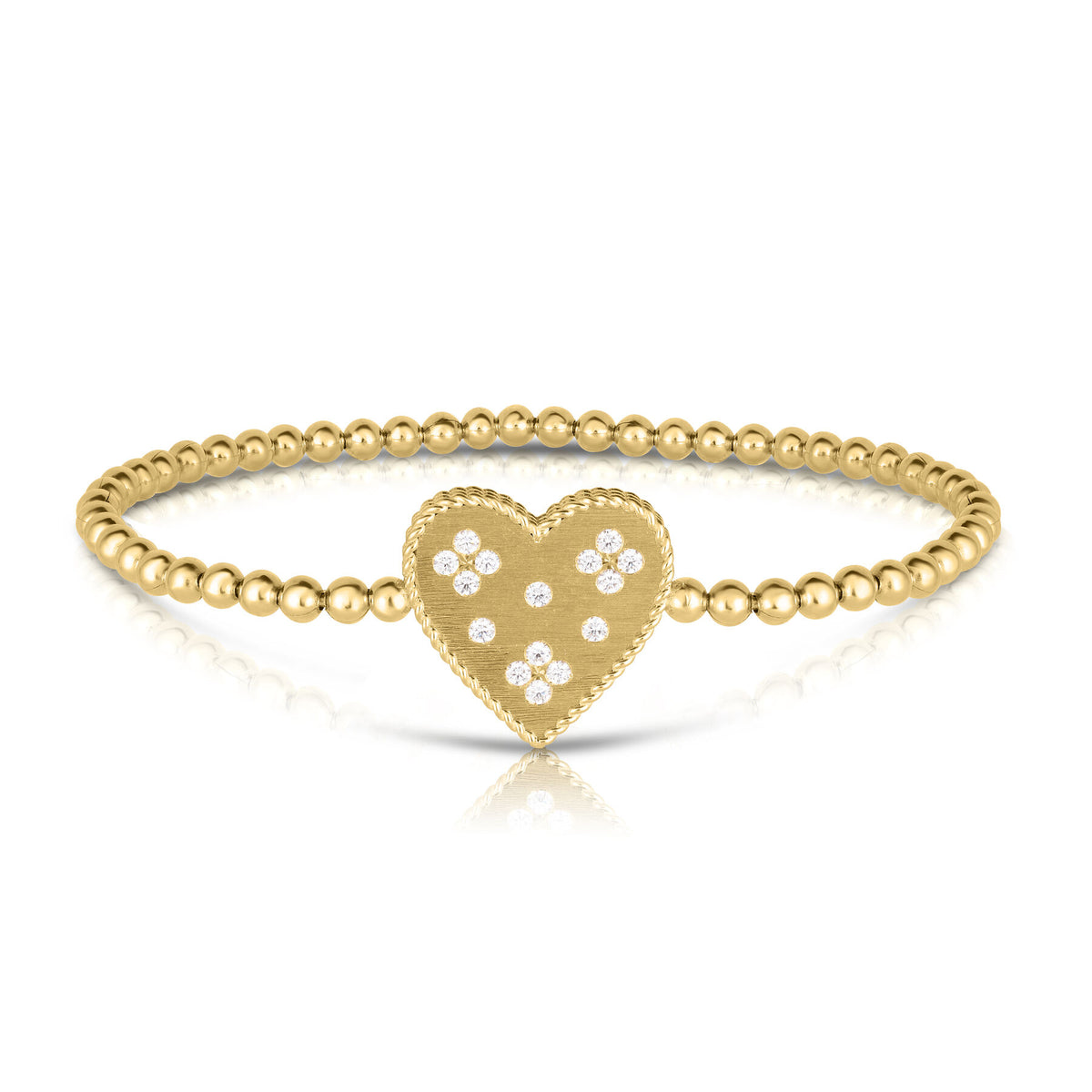 Venetian Princess Medium Heart Medallion Bracelet