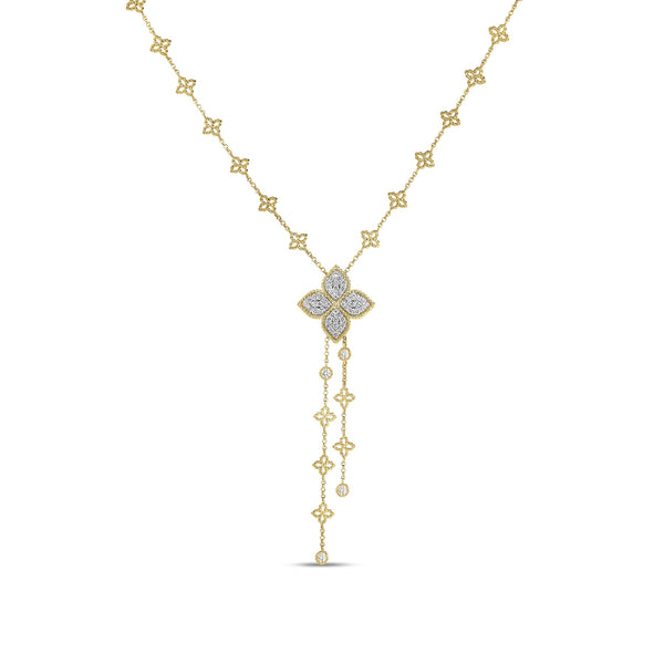 Princess Flower Diamond Necklace | .42tw