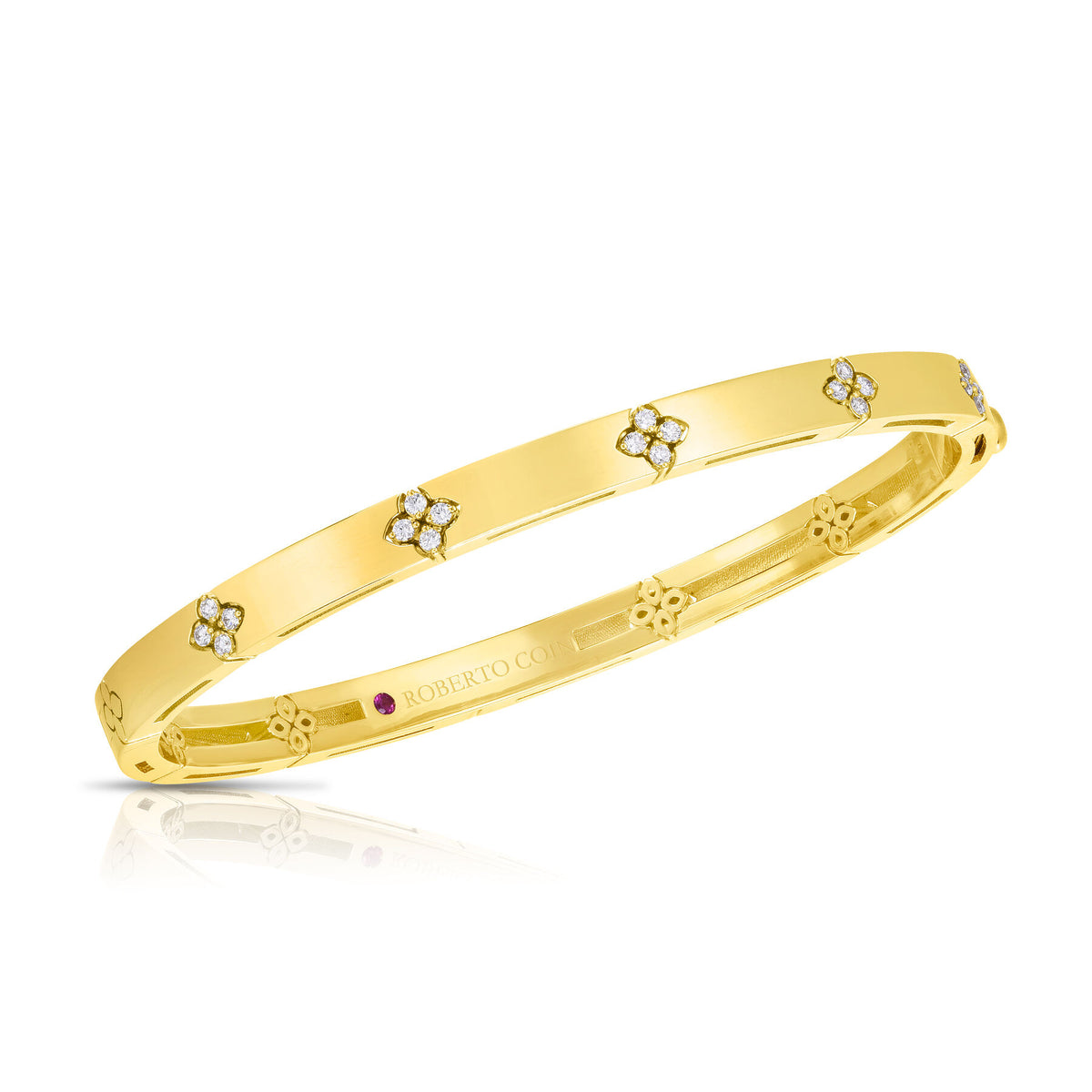 Love in Verona Narrow Width Diamond Bangle