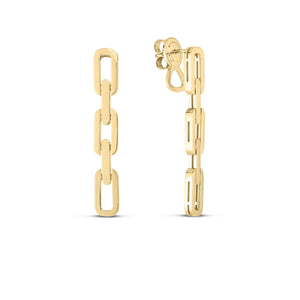 Three-Link Dangle Earrings