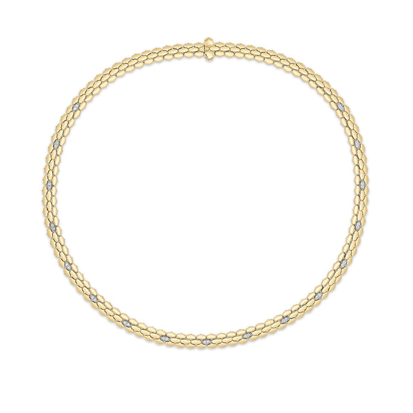 Cobra Diamond Necklace | .27tw
