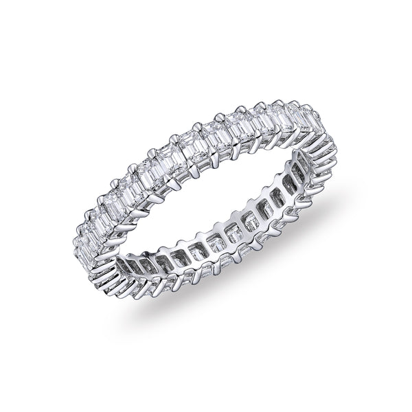 Emerald Cut Diamond Eternity Band | 2.24tw
